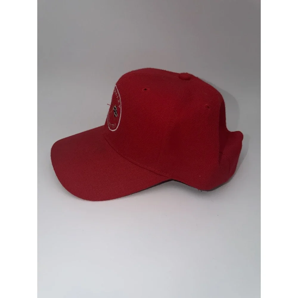 OTTO Simi Valley Corvettes Baseball Cap Hat Red One Size Fits Most Wool Blend